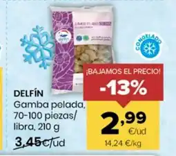 Autoservicios Familia DELFÍN Gamba pelada oferta
