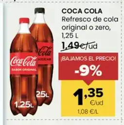 Autoservicios Familia COCA COLA Refresco de cola original o zero oferta