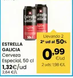 Autoservicios Familia ESTRELLA GALICIA Cerveza Especial oferta