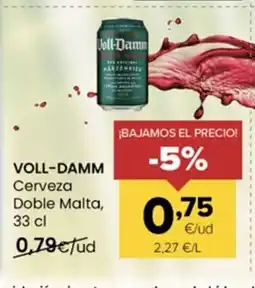 Autoservicios Familia VOLL-DAMM Cerveza Doble Malta oferta