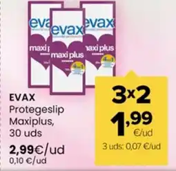 Autoservicios Familia EVAX Protegeslip Maxiplus oferta