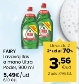 Autoservicios Familia FAIRY Lavavajillas a mano Ultra Poder oferta