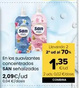 Autoservicios Familia SAN En los suavizantes concentrados oferta