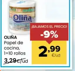 Autoservicios Familia OLIÑA Papel de cocina oferta