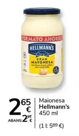 Supermercados Charter HELLMANN'S Maionesa oferta
