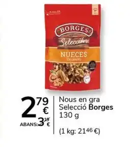 Supermercados Charter BORGES Nous en gra Selecció oferta