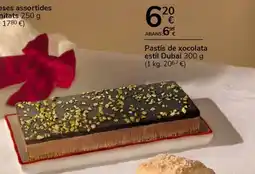 Supermercados Charter Pastís de xocolata estil Dubai oferta