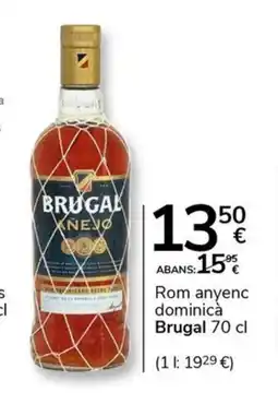 Supermercados Charter BRUGAL Rom anyenc dominicà oferta