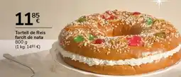 Supermercados Charter Tortell de Reis farcit de nata oferta