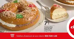 Supermercados Charter Tortell de Reis farcit de nata i trufa oferta