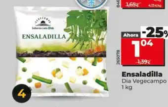 Dia DIA VEGECAMPO Ensaladilla oferta