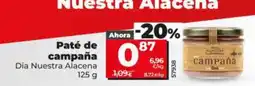 Dia DIA NUESTRA ALACENA Paté de campaña oferta