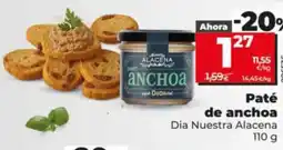 Dia DIA NUESTRA ALACENA Paté de anchoa oferta