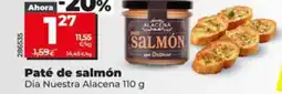 Dia DIA NUESTRA ALACENA Paté de salmón oferta