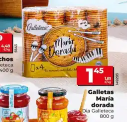Dia DIA GALLETECA Galletas Maria dorada oferta