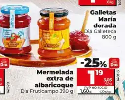Dia DIA FRUTICAMPO Mermelada extra de albaricoque oferta