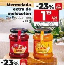 Dia DIA FRUTICAMPO Mermelada extra de melocotón oferta