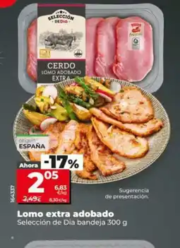 Dia SELECCIÓN DE DIA Lomo extra adobado oferta