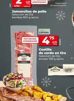 Dia SELECCIÓN DE DIA Costilla de cerdo en tira oferta