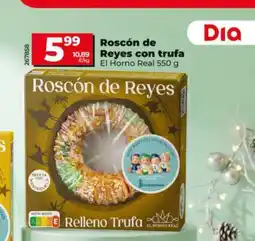 Dia EL HORNO REAL Roscón de Reyes con trufa oferta