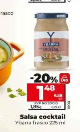 Dia YBARRA Salsa cocktail oferta
