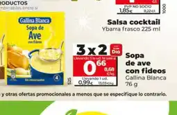Dia GALLINA BLANCA Sopa de ave con fideos oferta