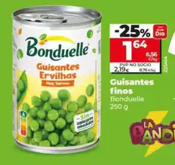 Dia BONDUELLE Guisantes finos oferta