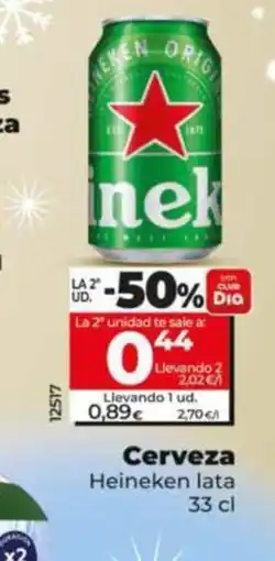 Dia HEINEKEN Cerveza oferta