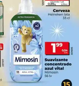 Dia MIMOSIN Suavizante concentrado azul vital oferta