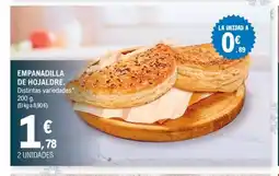 E.Leclerc Empanadilla de hojaldre oferta