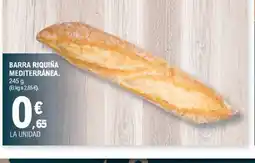 E.Leclerc Barra riquiña mediterránea oferta