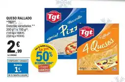 E.Leclerc TGT Queso rallado oferta