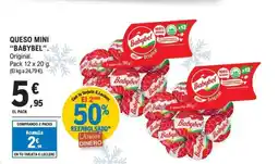 E.Leclerc BABYBEL Queso mini oferta