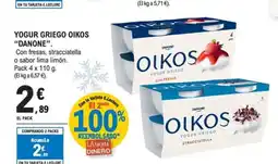 E.Leclerc DANONE Yogur griego oikos oferta