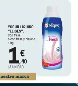 E.Leclerc ELIGES Yogur liquido oferta