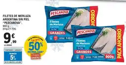 E.Leclerc PESCANOVA Filetes de merluza argentina sin piel oferta