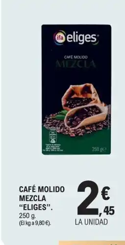 E.Leclerc ELIGES Café molido mezcla oferta