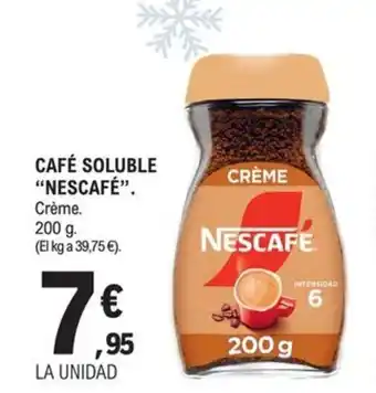 E.Leclerc NESCAFÉ Café soluble oferta