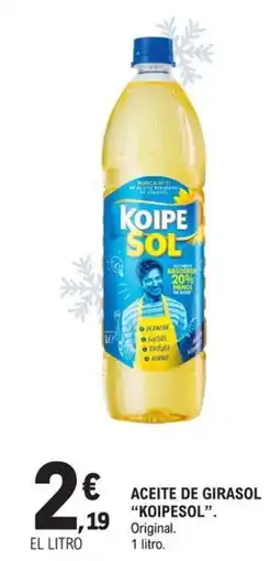 E.Leclerc KOIPESOL Aceite de girasol oferta