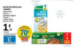 E.Leclerc KNORR Caldo en pastillas oferta