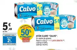 E.Leclerc CALVO Atún claro oferta
