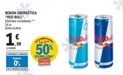 E.Leclerc RED BULL Bebida energética oferta