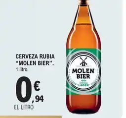 E.Leclerc MOLEN BIER Cerveza rubia oferta