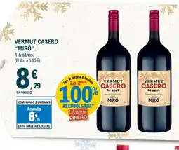 E.Leclerc MIRÓ Vermut casero oferta