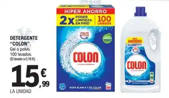E.Leclerc COLON Detergente oferta