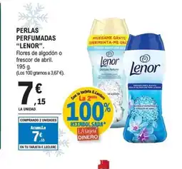 E.Leclerc LENOR Perlas perfumadas oferta