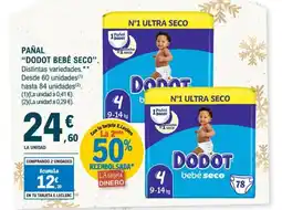 E.Leclerc DODOT BEBÉ SECO Pañal oferta