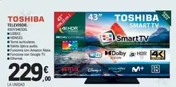 E.Leclerc TOSHIBA Televisor oferta