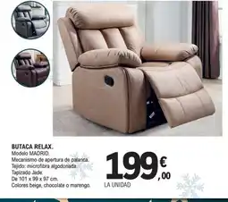 E.Leclerc Butaca relax. oferta