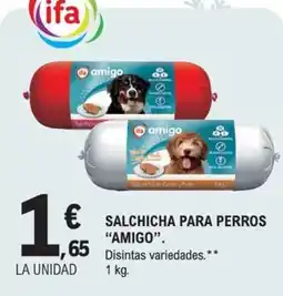 E.Leclerc AMIGO Salchicha para perros oferta